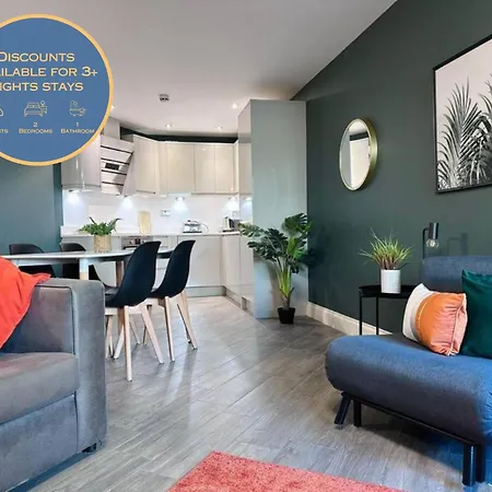 Green Diamond - Brighton Beach - Lanes - 2 Bedrooms - Families - Business - Contractors - Sleeps 5 Exterior photo